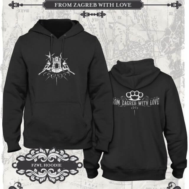 hoodie from zagreb with love