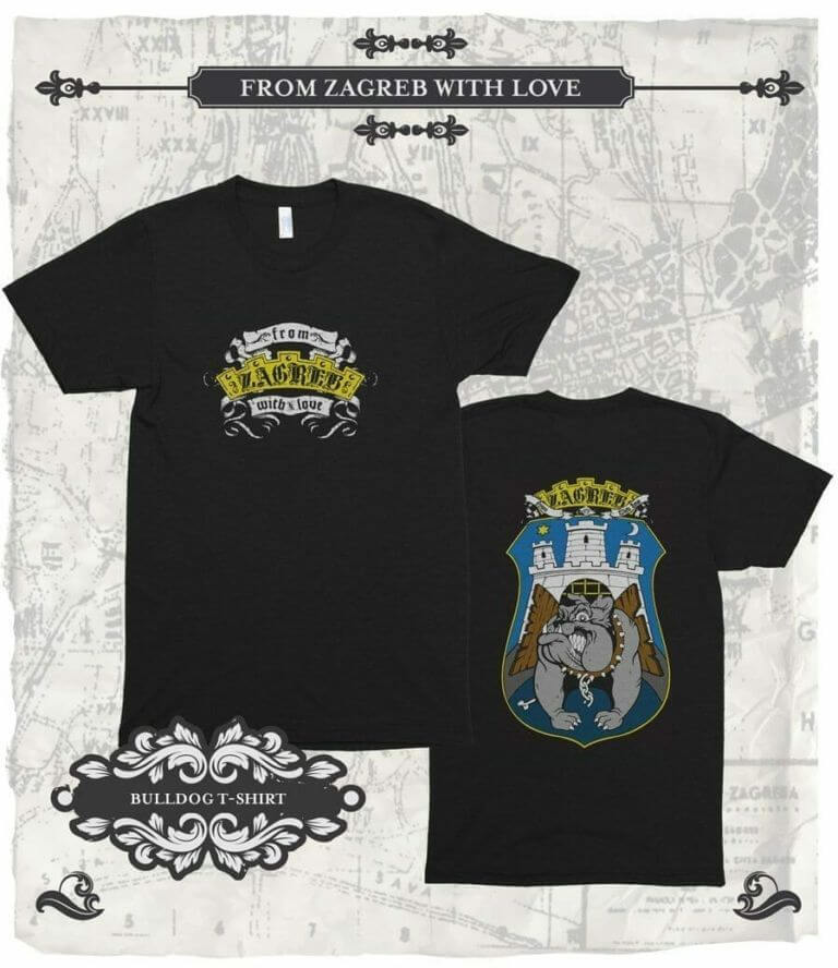 T-shirt ZG Bulldog - From Zagreb With Love