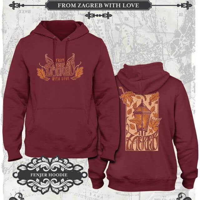 From Zagreb With Love Hoodie Fenjer