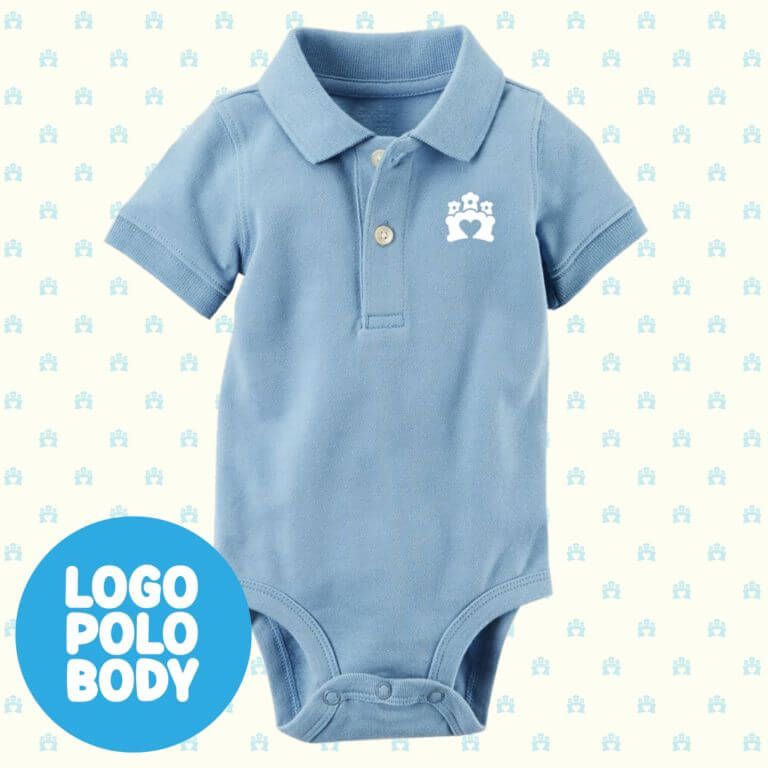 Polo Body dusty blue