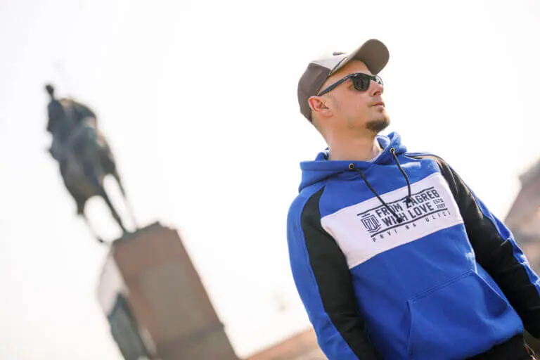 Made in Zagreb hoodie model no.3