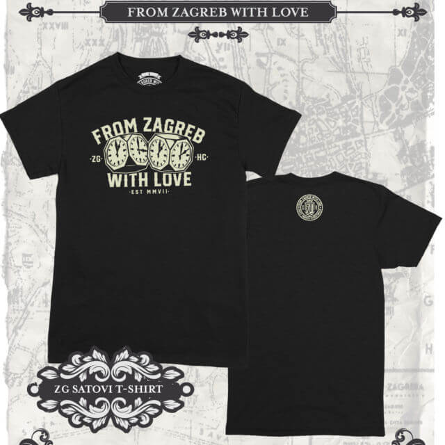 from zagreb with love satovi tshirt