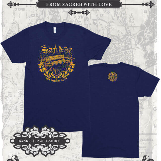 FZWL Šank tshirt klupica