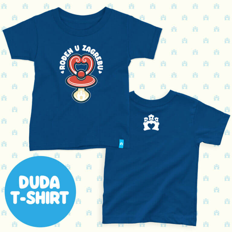 Rođen u Zagrebu T-shirt royal blue - odaberite dizajn