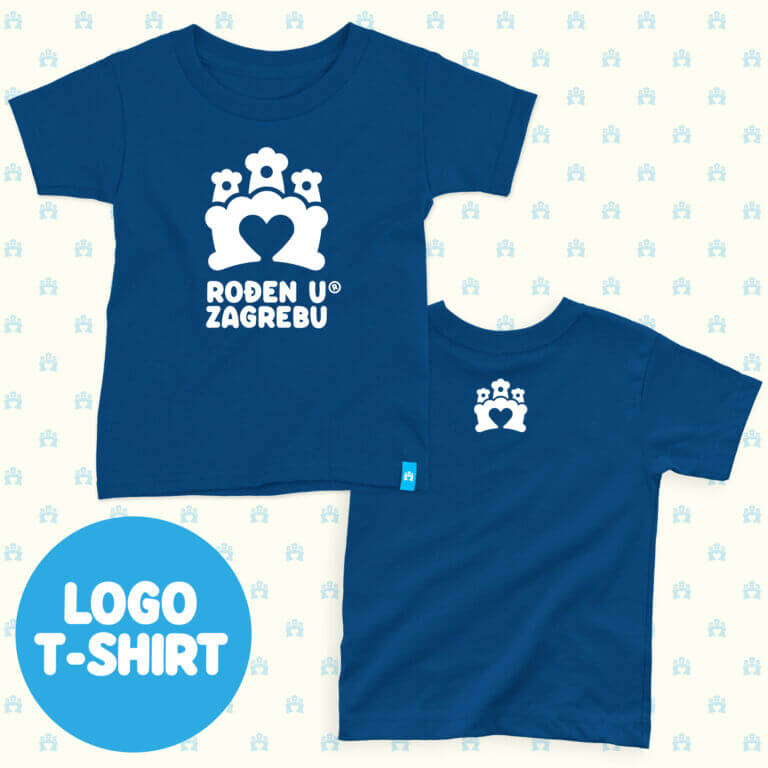Rođen u Zagrebu T-shirt royal blue - odaberite dizajn