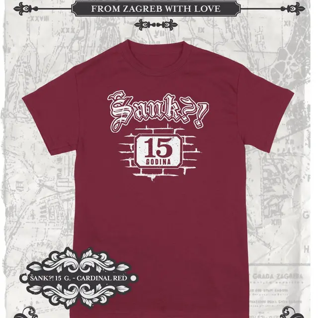 FZWL Šank 15 godina bordo