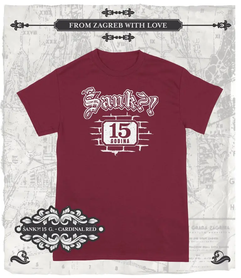 FZWL Šank 15 godina bordo