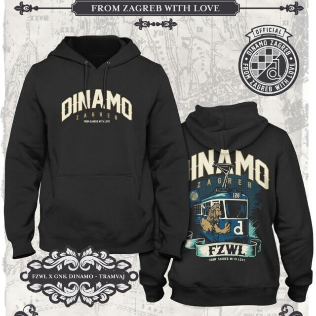 FZWL Dinamo hoodie Tramvaj 128