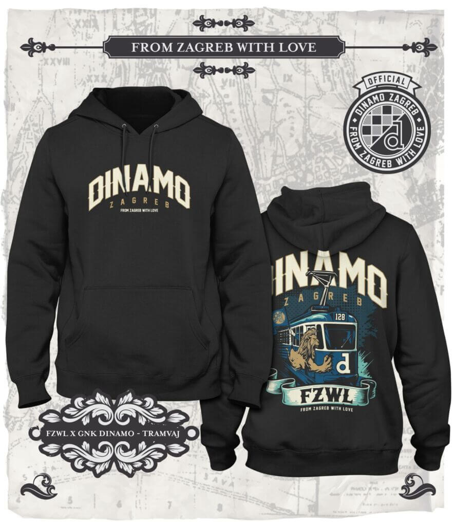 FZWL Dinamo hoodie Tramvaj 128